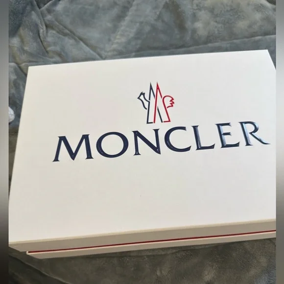 Moncler Women's White Slide Sandals - Picture 2 of 5